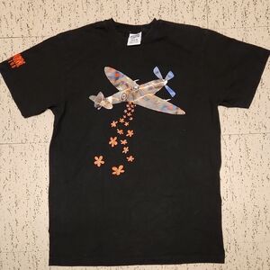 Billionaire Boys Club Camo Plane Flower Bomb T Shirt
